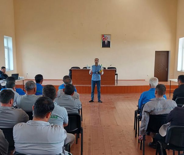 12 may tarixində Zaqatala Regional Mərkəzinin əməkdaşlarının iştirakı ilə təlimlər keçirilmişdir