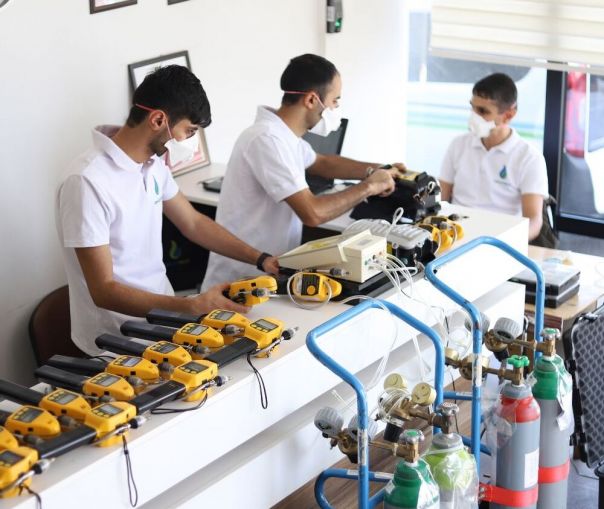 Regional mərkəzlər üzrə cihazların dövri kalibrləmə prossesi 